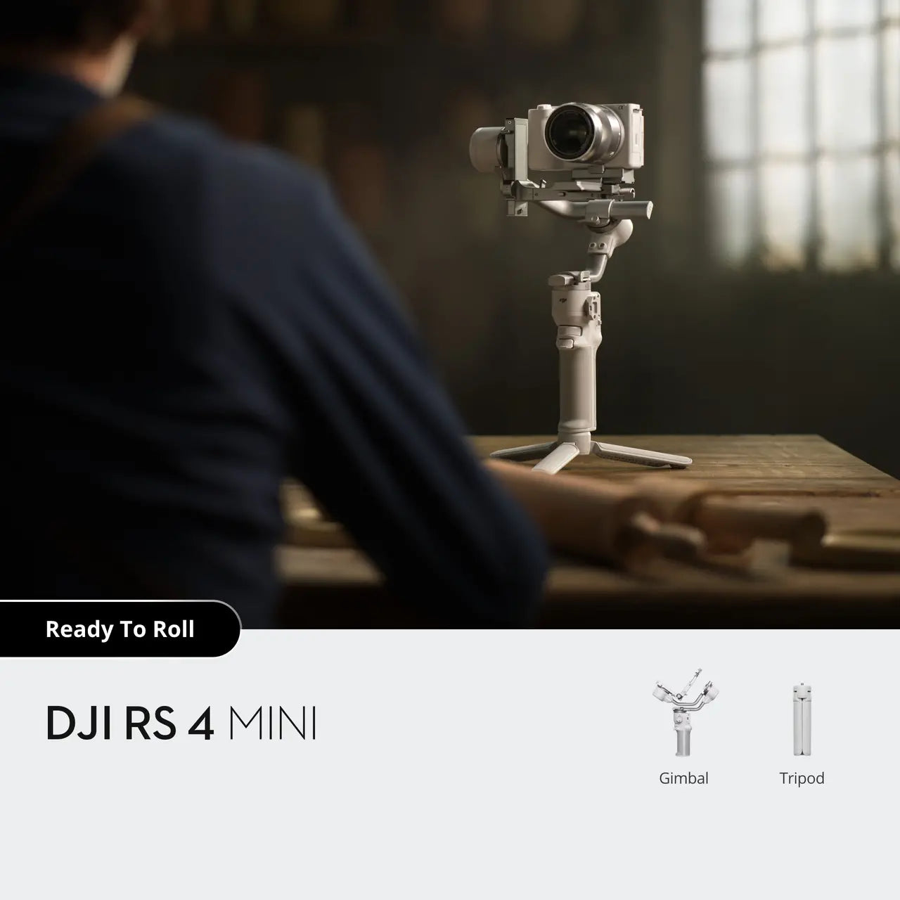 DJI RS 4 Mini – Lightweight Professional Camera Gimbal