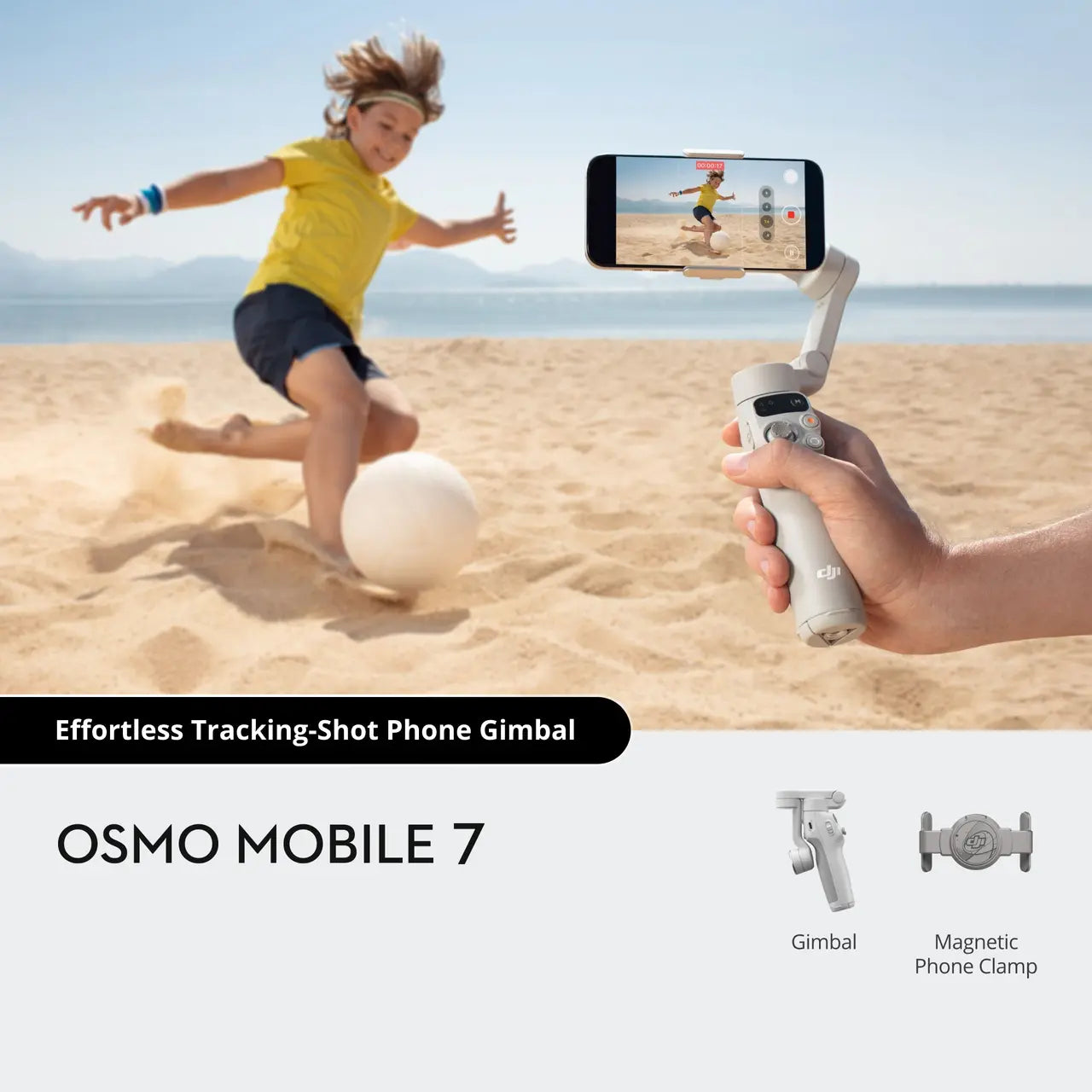 DJI Osmo Mobile 7 – Smart Stabilizer for Smartphone Video