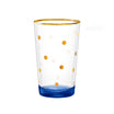 Chapelle - Points Dorés Gold 4-piece Coffee Side Glasses Set - 100ml - Madame Coco JO