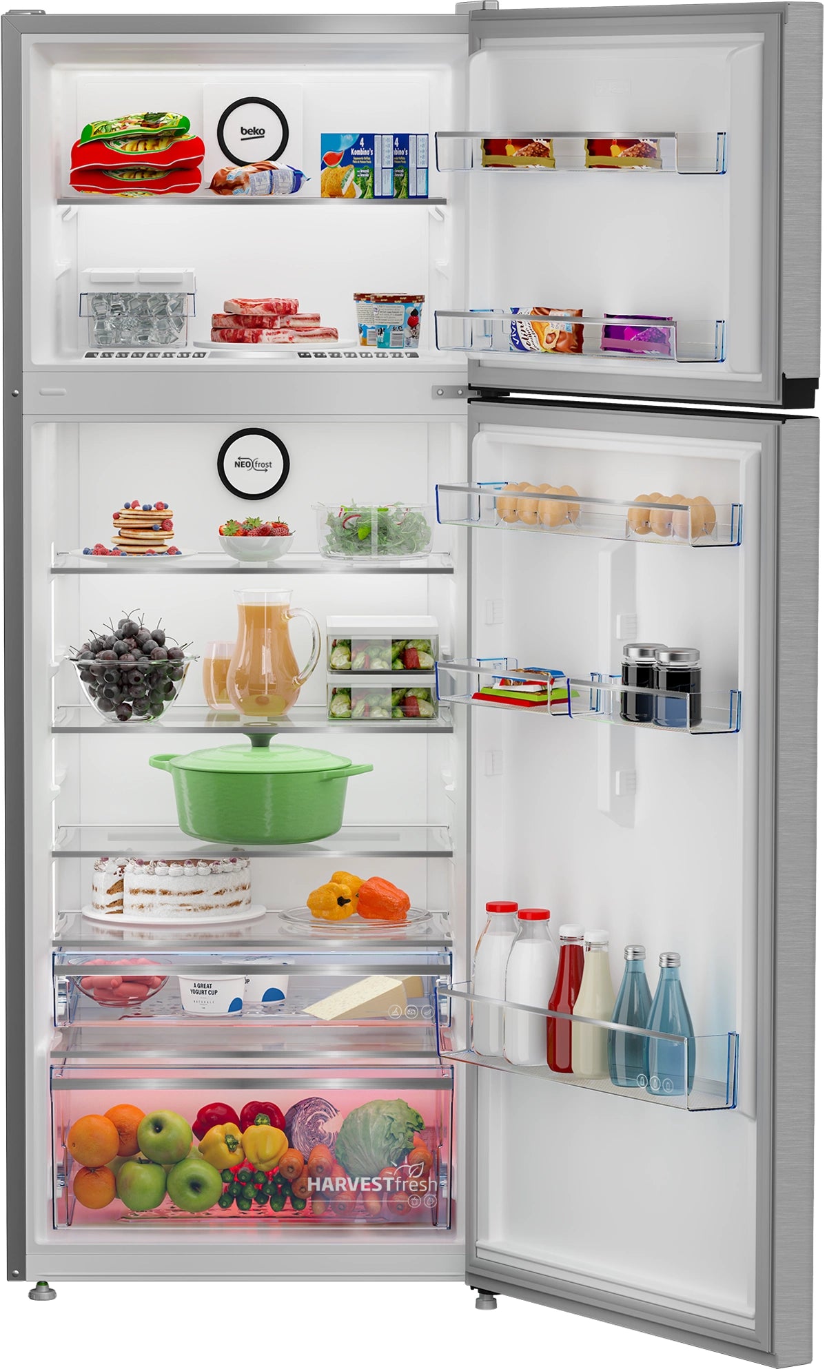 Beko Refrigerator A+ 406 L Inverter Prinpia Color