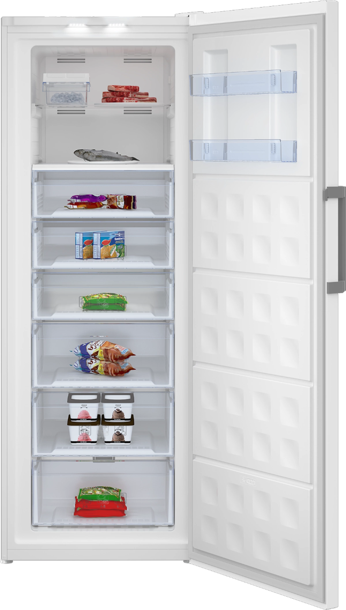 Beko Freezer 448 L 8 Drawers – No Frost Inverter | Model RFNE448E35XP