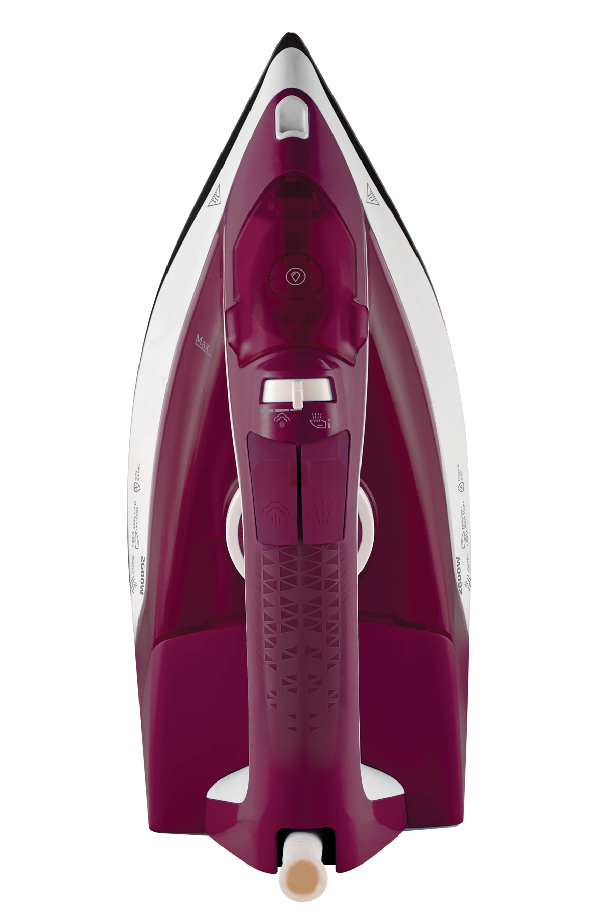 Beko 2600W Steam Iron – Leak Proof & Self-Cleaning – Purple