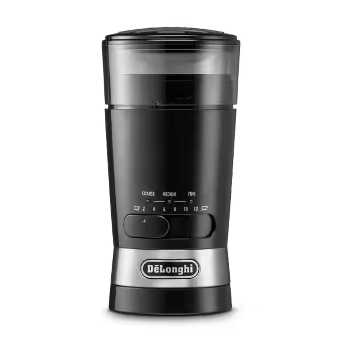DeLonghi Coffee Grinder - 3 Grind Settings, 90g Capacity