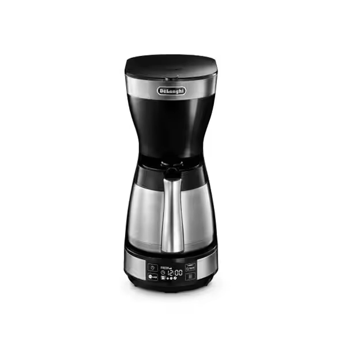 Delonghi American Coffee Maker 10 Cups 1.25 L Black and Silver