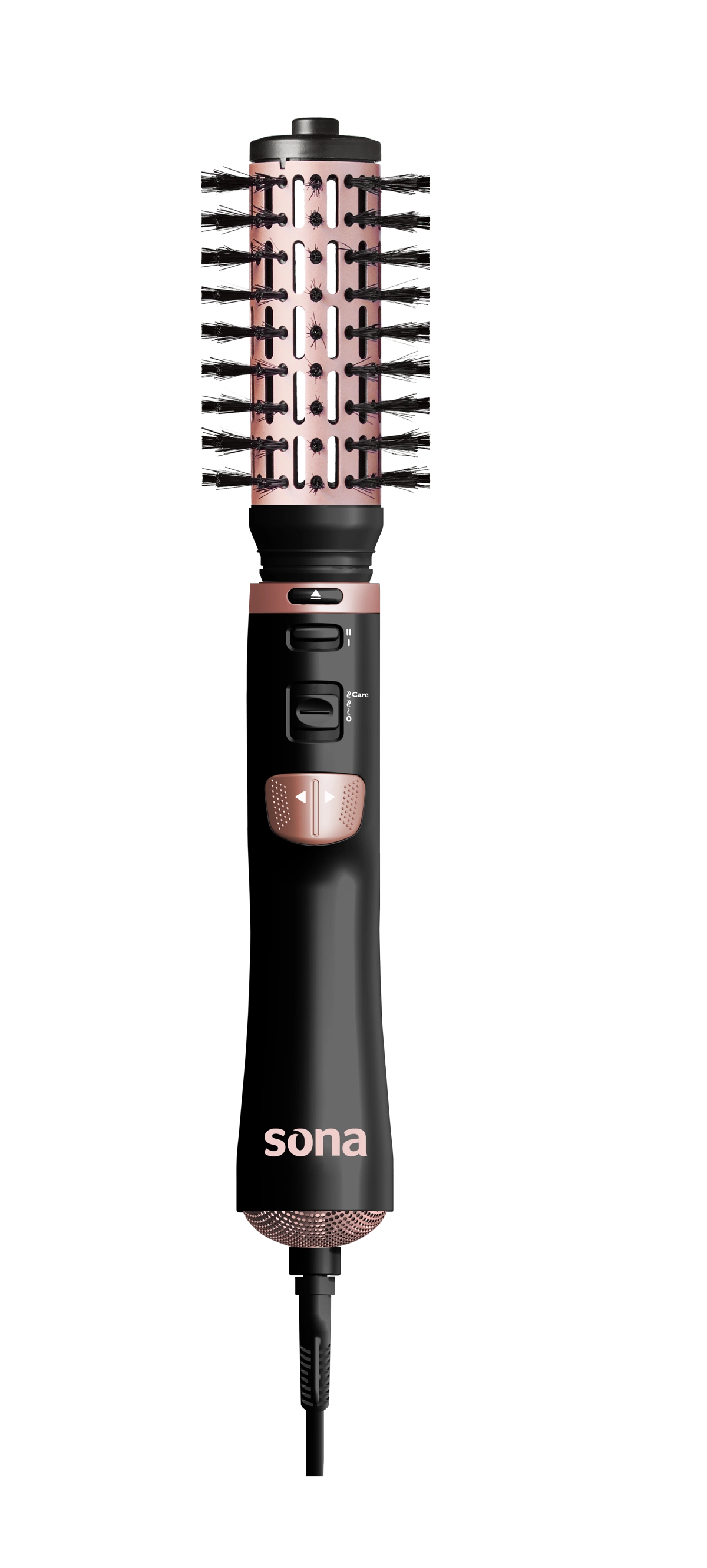 Sona Rotating Hair Drying & Styling Brush 1200W Ionic Function 2 Speeds Black