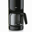 Braun PurEase Filter Coffee Maker 1000W 1.4L 12 Cups OptiBrew Technology Auto Shut-Off – Black (KF3120BK)