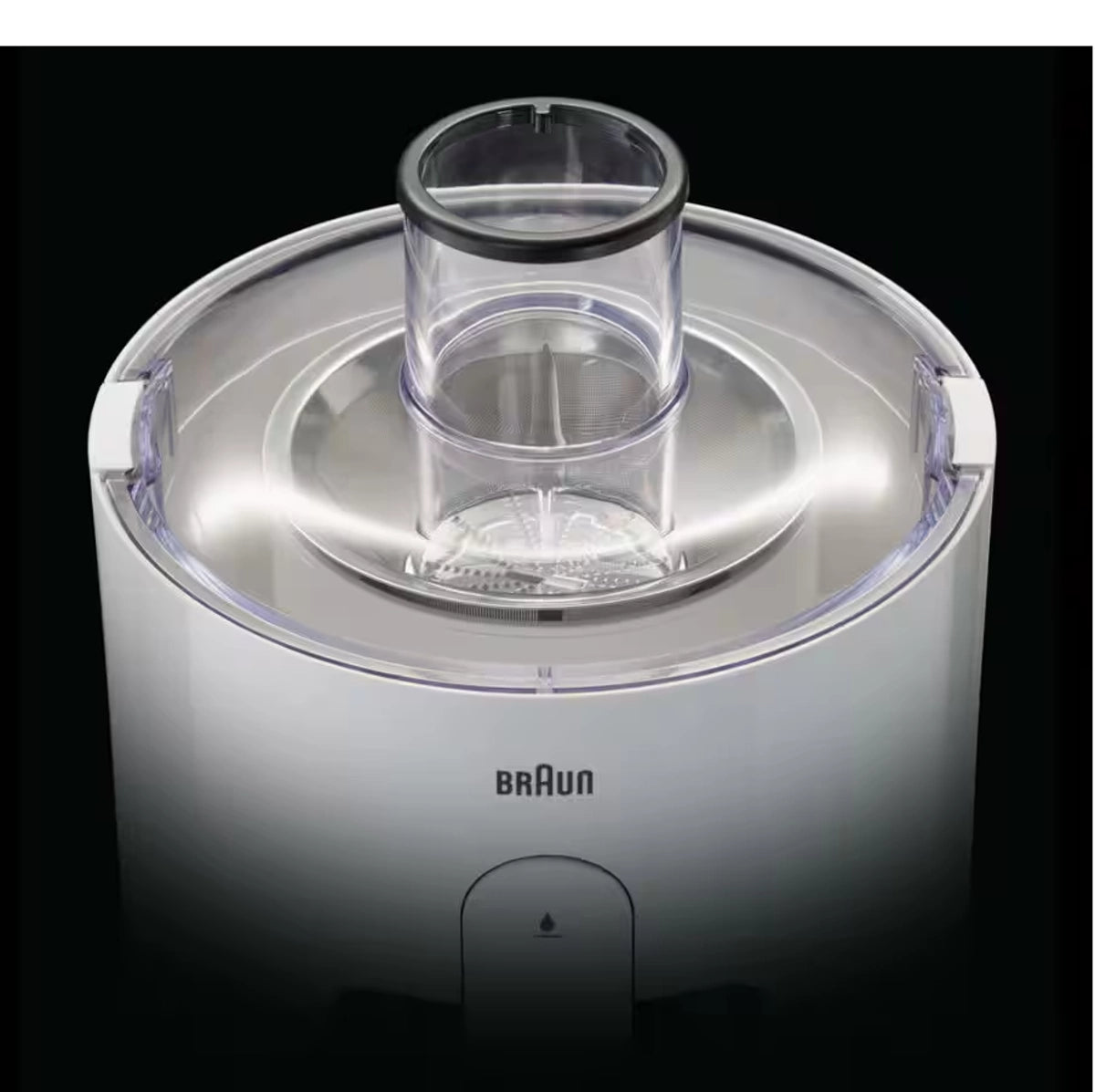Braun PurEase Spin Juicer 600W 1.25L ColdXtract & FastXtract Technology – White (SJ3100WH)