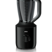 Braun Jug Blender 800W 2L Glass Multi-Speed & Pulse TriAction Technology – Black (JB3100BK)