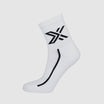 FIT LOW Socks White/Black – Soft & Breathable Everyday Socks