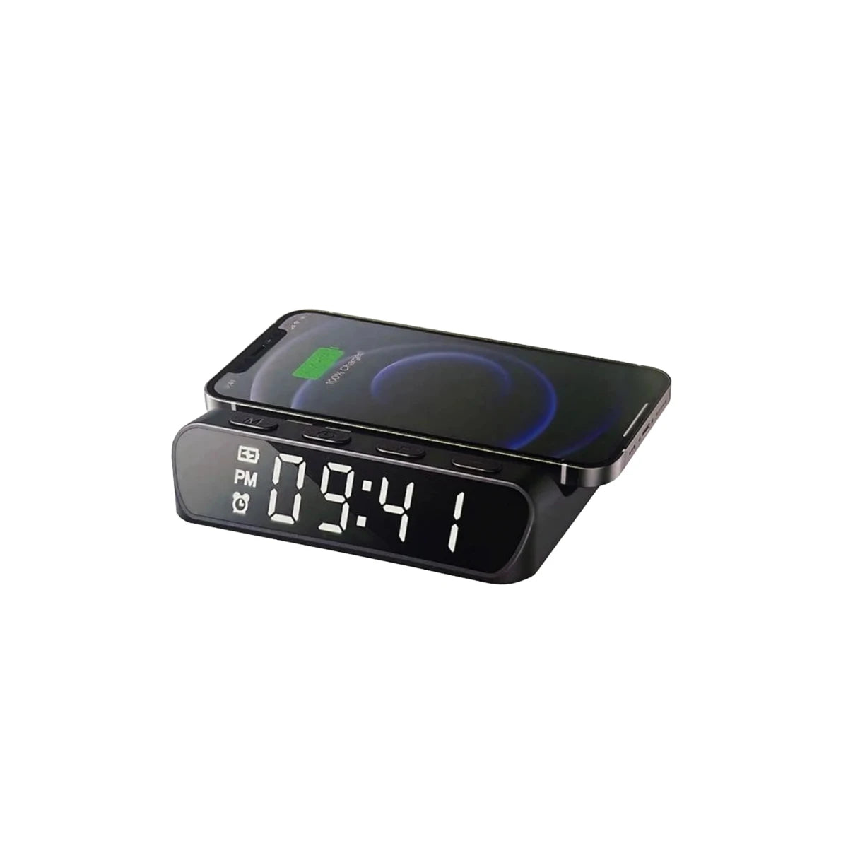 Havit W3031 3-in-1 15W Wireless Charger with Alarm Clock