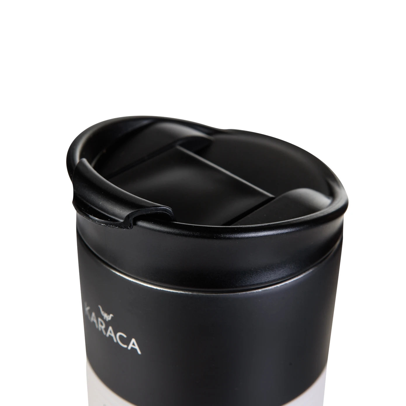 KARACA Zenix Black Thermos 430ml – Sleek & Practical