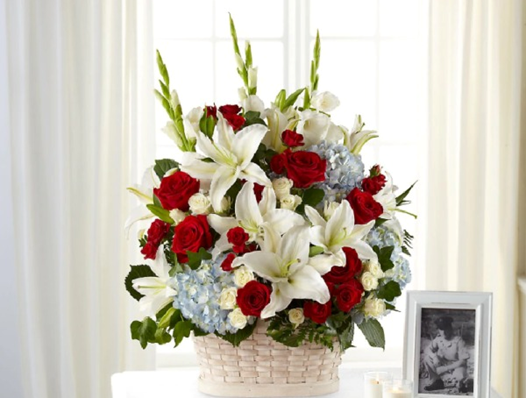 Flowers Baskets Beautiful Basket