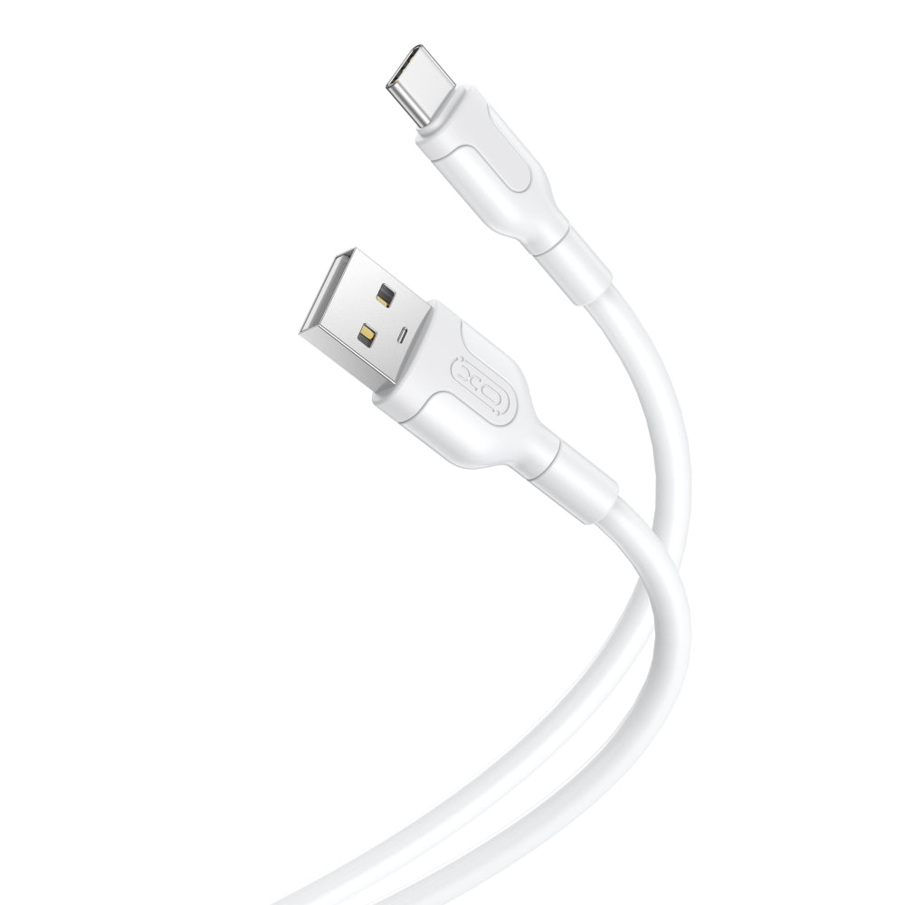 XO NB212 USB to USB-C Cable – 1M 2.1A White