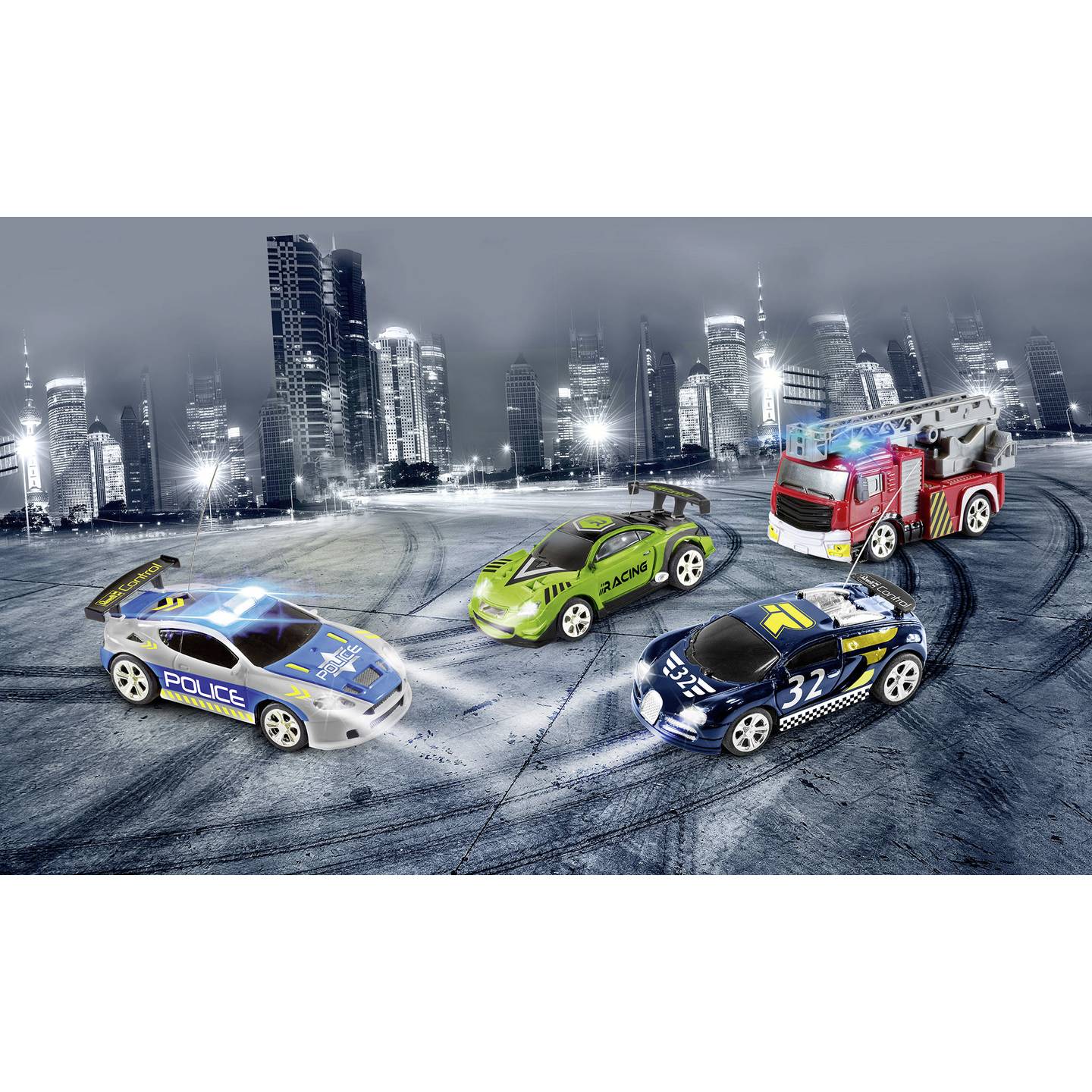 Revell Control 23560 RC Model Car for Beginners - Electric Road Version RWD