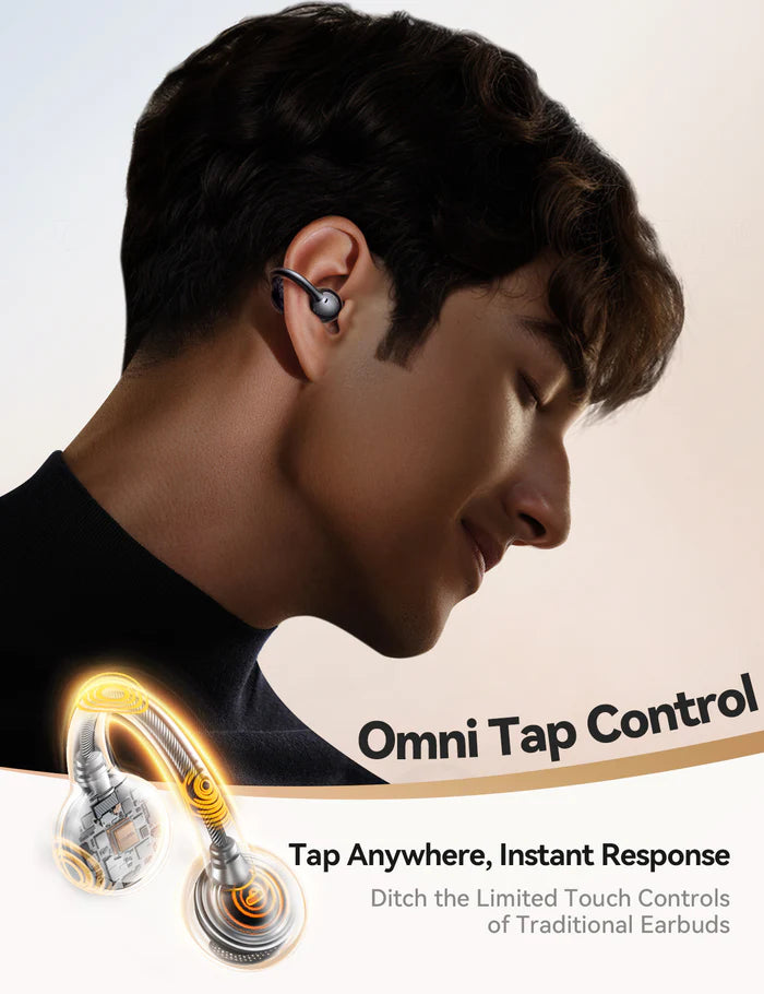 JOYROOM JR-OE3 Clip On Earbuds – Clear & Secure Fit