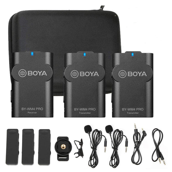 BOYA BY-WM4 Pro-K2 Dual Wireless Microphone System