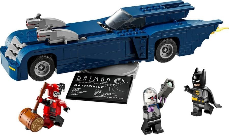 LEGO Batman - Batman with Batmobile vs. Harley Quinn & Mr. Freeze
