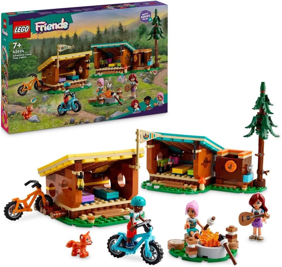 LEGO® Friends - Adventure Camp Cozy Cabins 42624