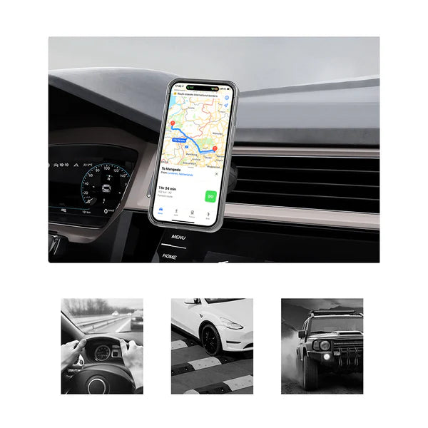 Lenyes CR183 M-safe Magnetic 360° Rotating Car Phone Holder