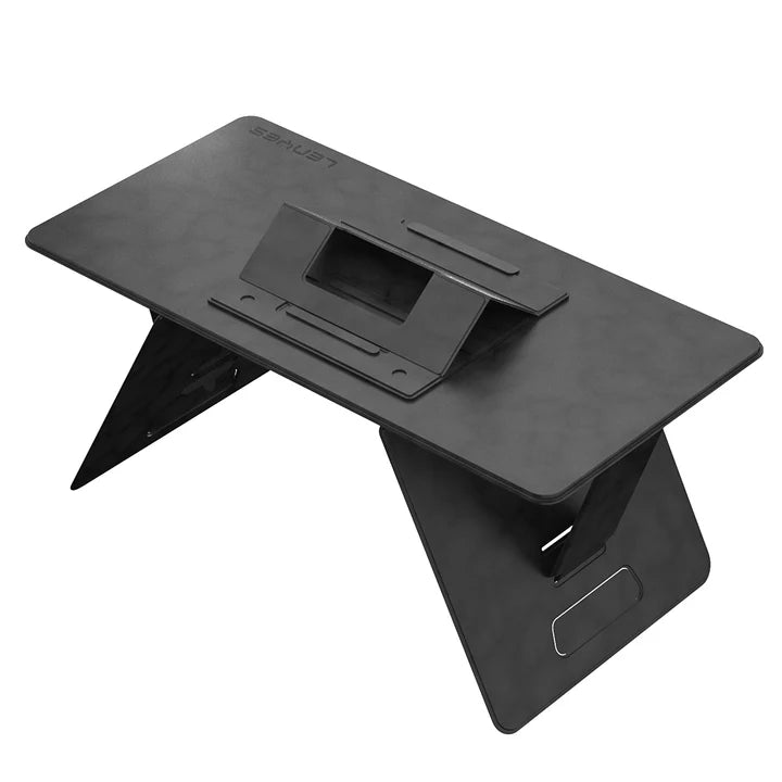 LENYES SDA230 Foldable Laptop Table – Black & Ergonomic