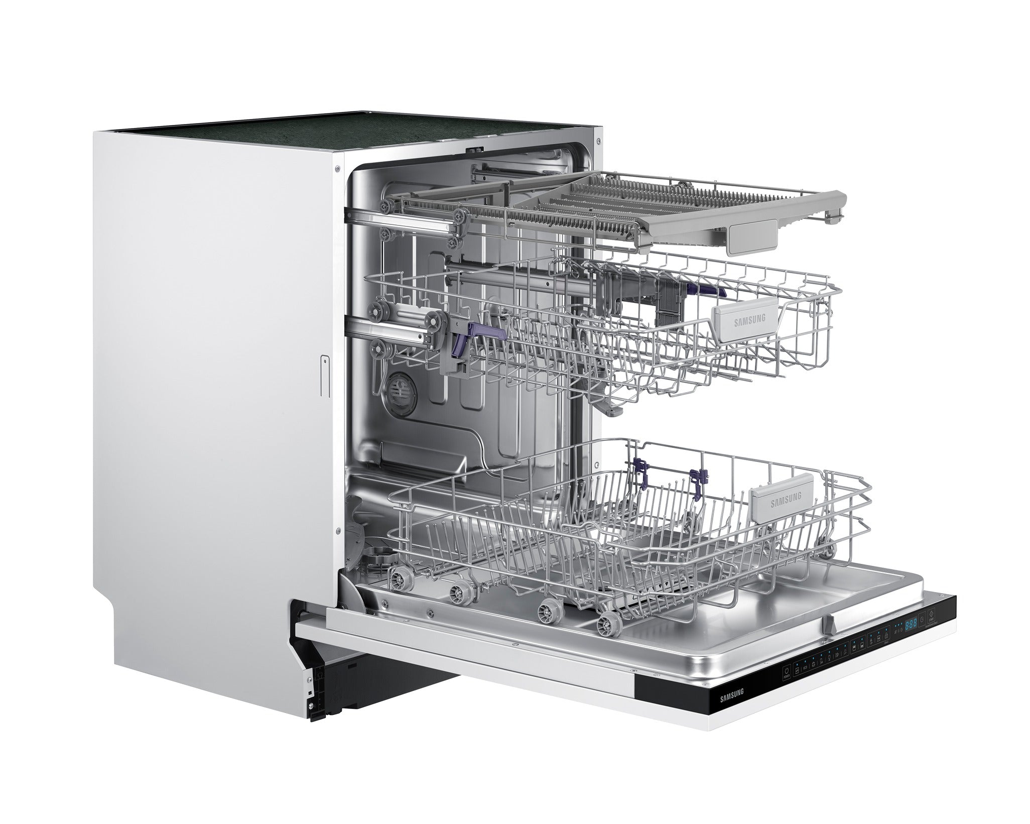 Samsung DW5500MM Dishwasher with Wide LED Display - 14 Place Settings