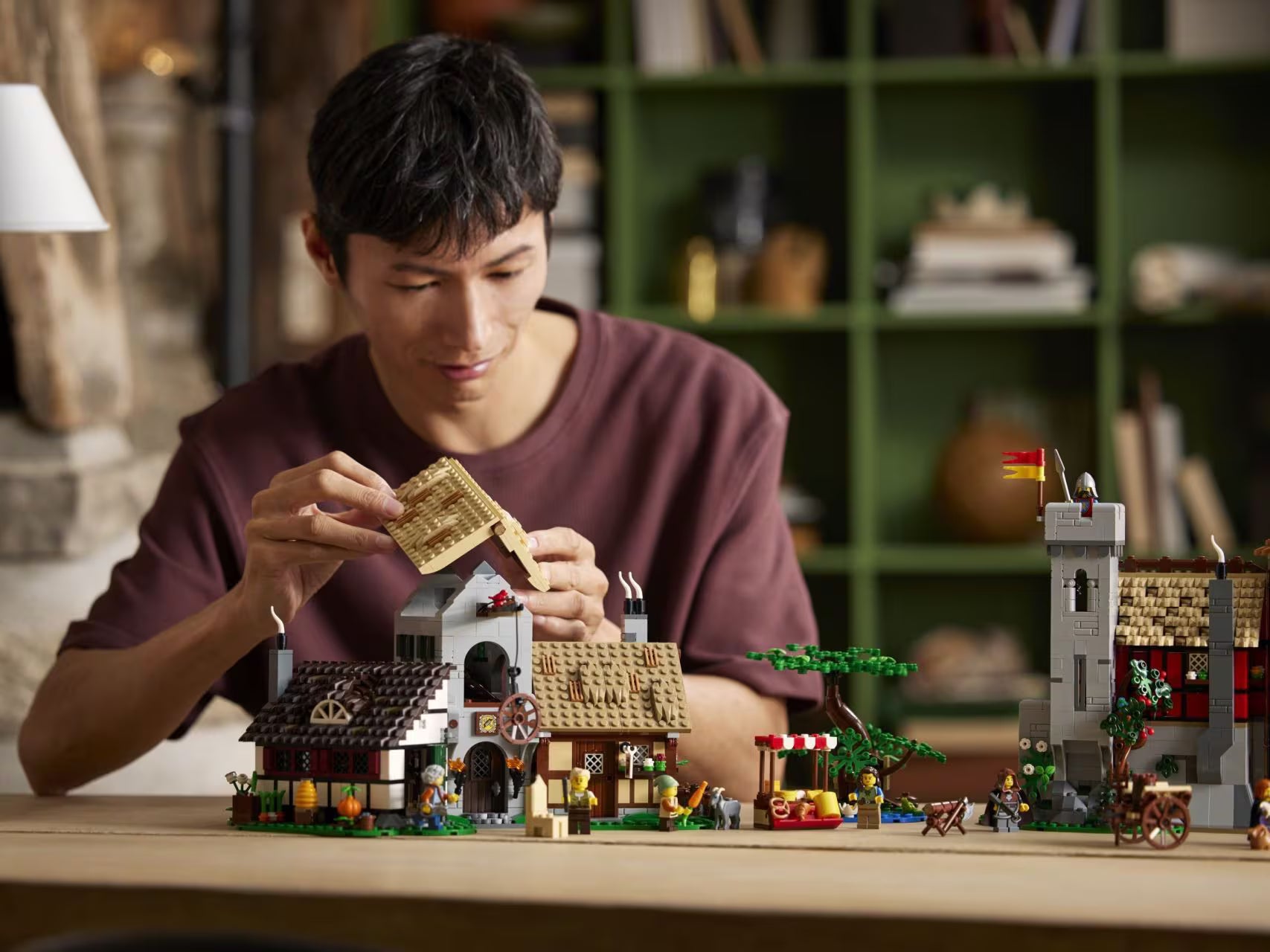 LEGO® Medieval Town Square – Iconic Historic Build