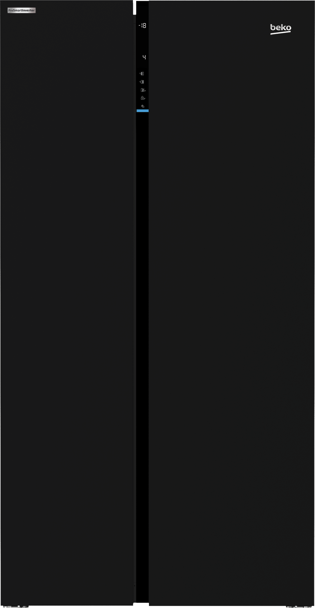 Beko Refrigerator 558L No Frost Black A++