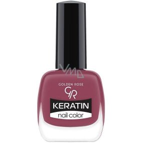Golden Rose Keratin Nail Color 63 Brown – 10.5 ml Long-Lasting