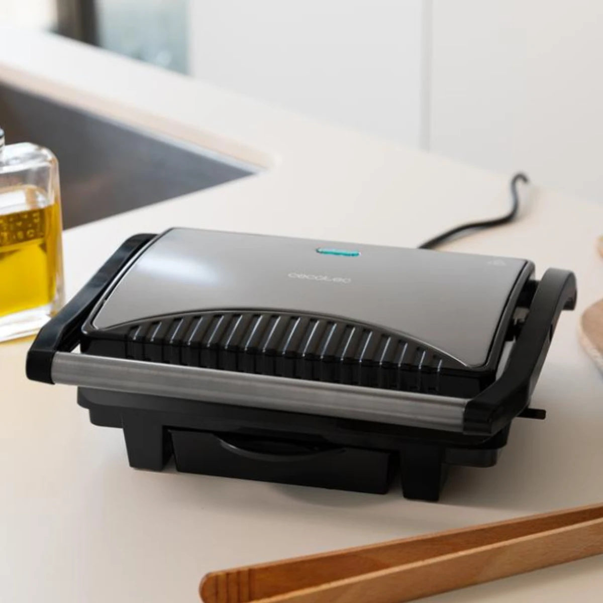 Cecotec Rock’nGrill 1000 Dark Contact Grill