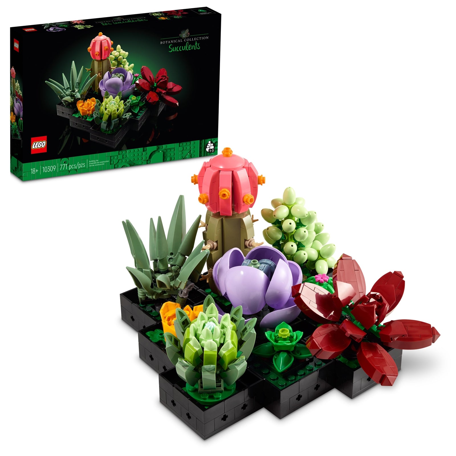 LEGO® Succulents 10309 – Lifelike Botanical Build Set