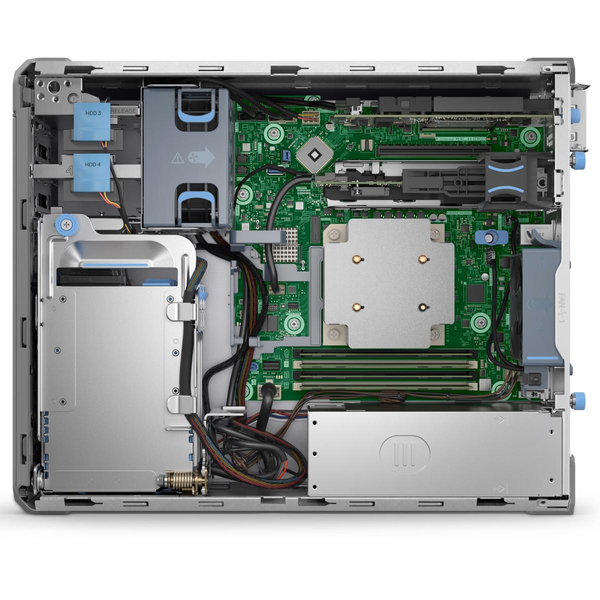 Dell PowerEdge T160 Tower Server - Intel Xeon E-2414, 16GB DDR5, 2TB HDD