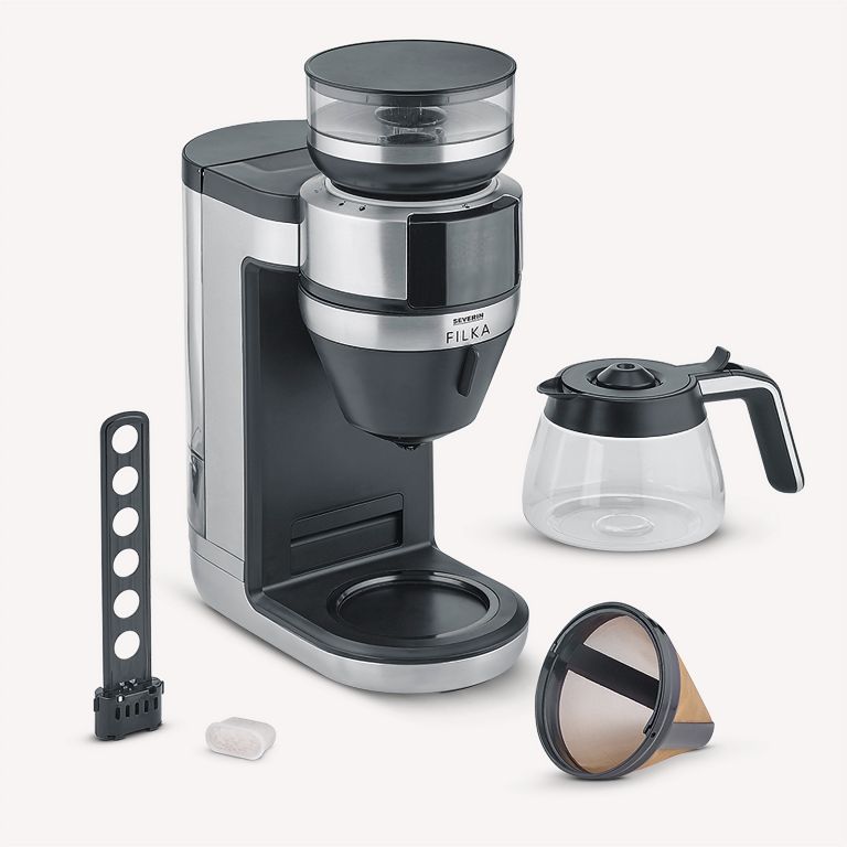 Severin FILKA Coffee Maker Fully Automatic with Built-in Grinder