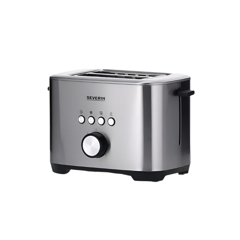 Severin 800W Toaster - 7 Browning Levels, Bagel Function