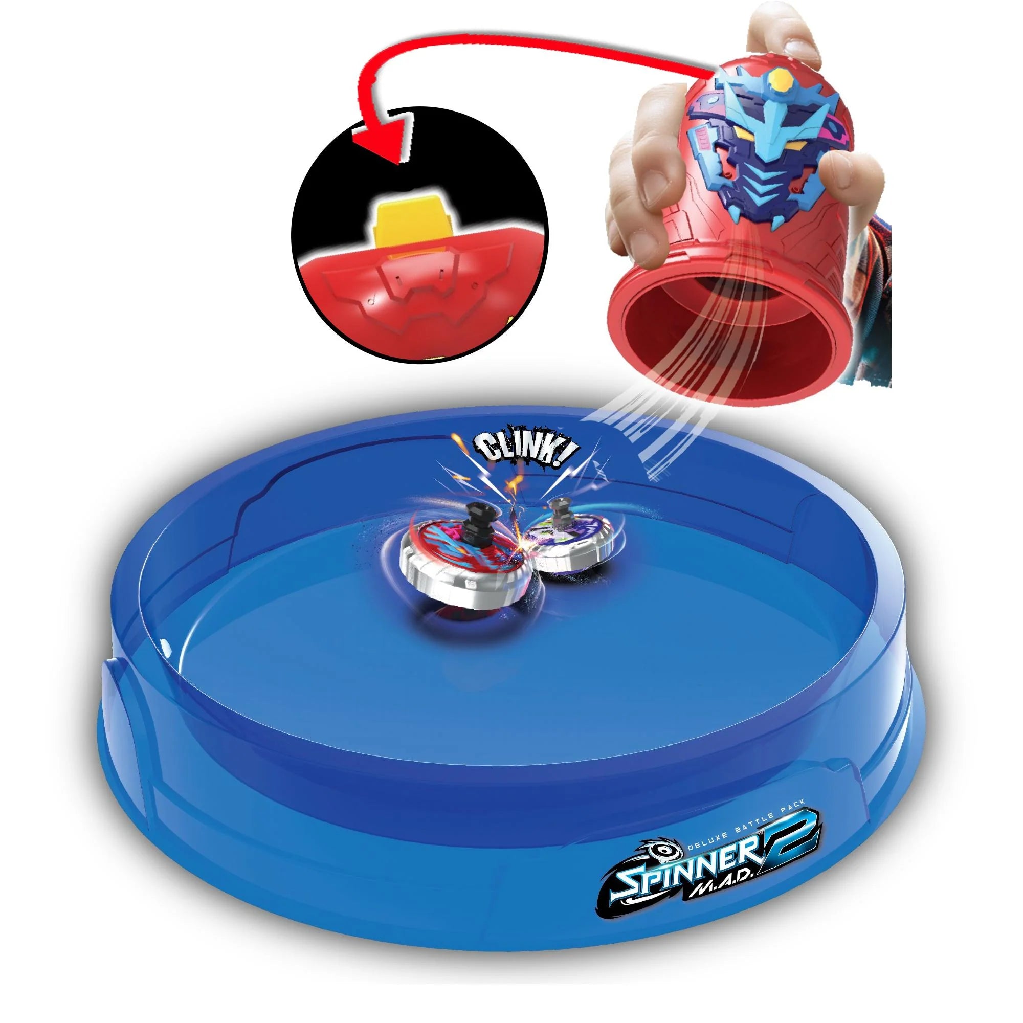 Silverlit Spinner M.A.D. 2 Deluxe Battle Pack