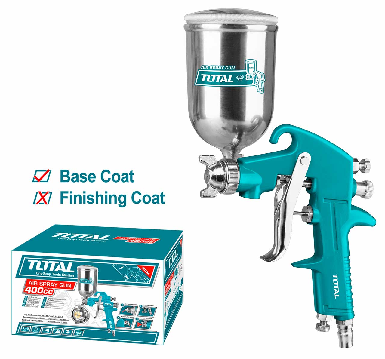 Total Air Spray Gun – Precision Coating & Professional Finish