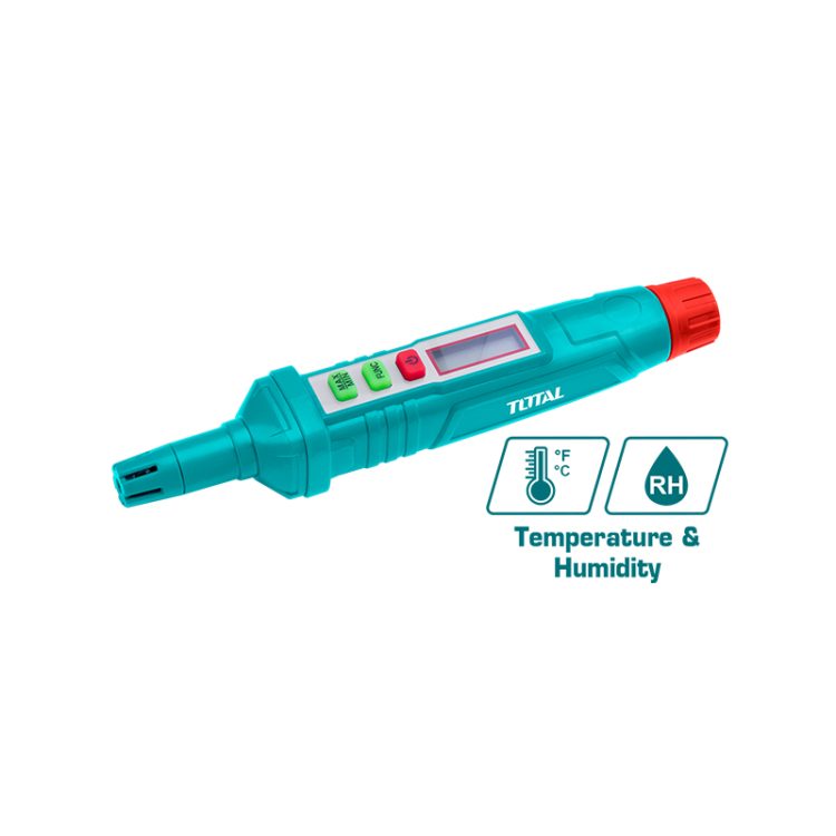 Total TETHT23 Digital Temperature and Humidity Meter – Accurate Readings