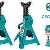 TOTAL Jack Stand 3 Tons | Adjustable 270–410mm | Pair