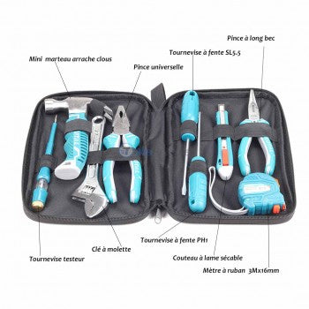 TOTAL 9pcs Hand Tools Set | Special Offer