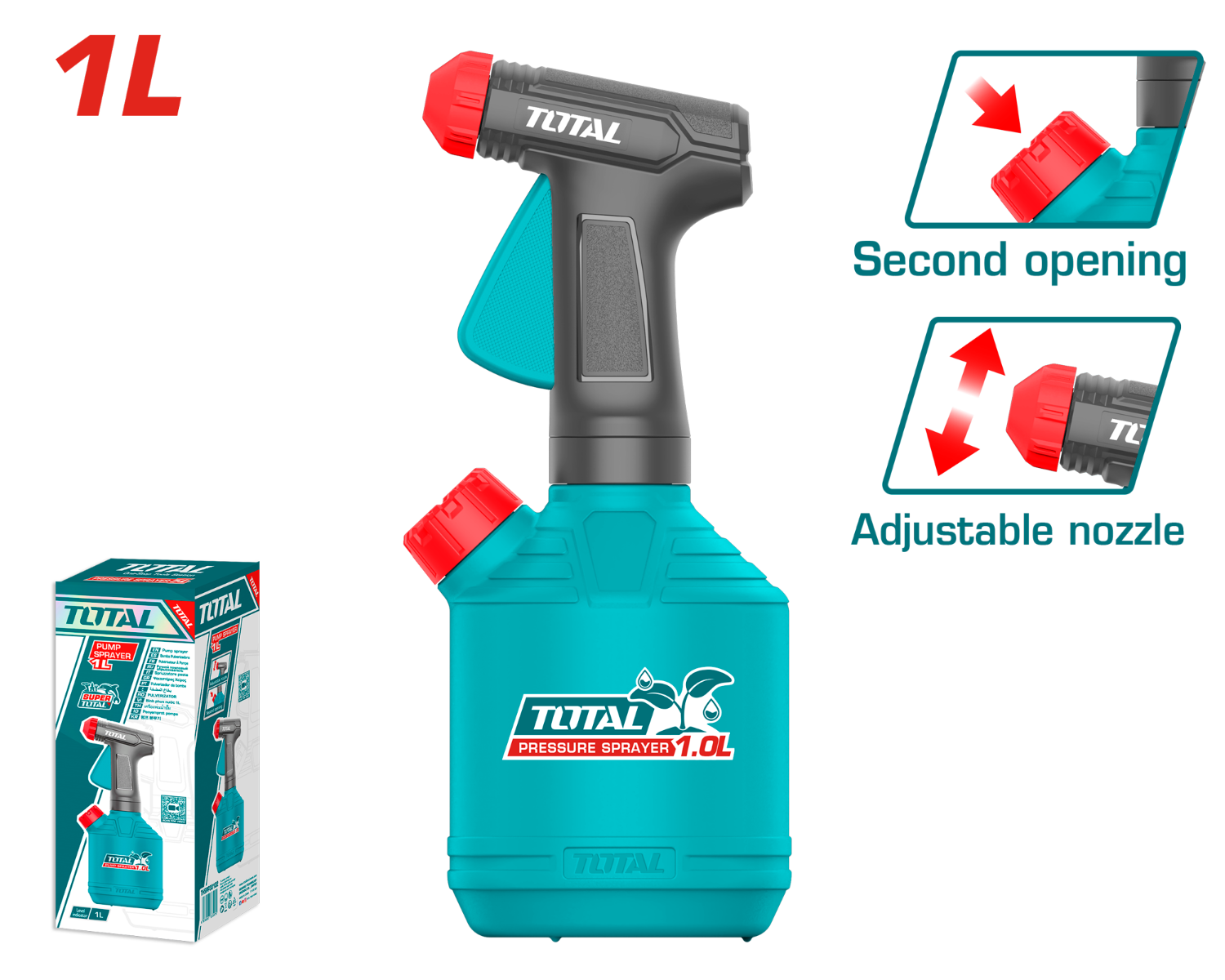 Total 1L Spray Pump | Durable & Easy to Use