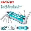 Total Pistol Grip Long Ball Nut Driver Set (THT1061836)