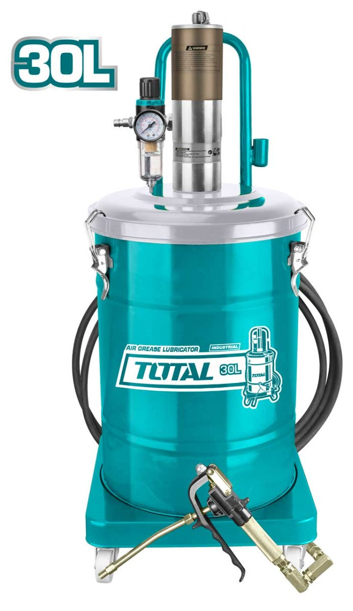 TOTAL Air Grease Lubricator 30L THT118302 – Powerful & Precise Lubrication