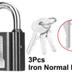 TOTAL 38mm Iron Padlock (TLK31381) – Strong Security