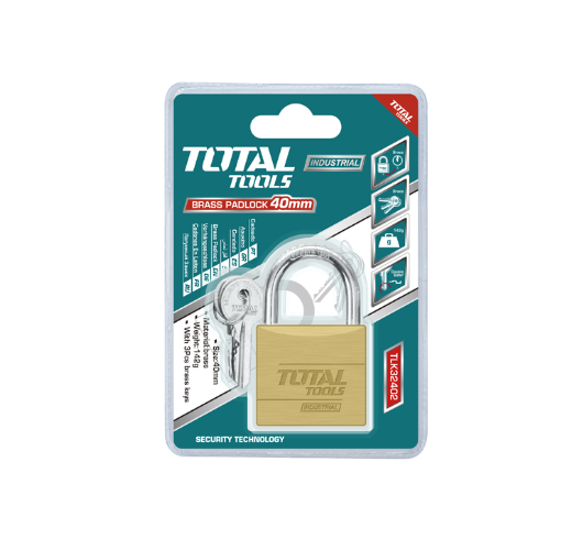 Total Heavy Brass Lock 20mm (TLK32202) – High Strength and Long-lasting Security