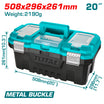 TOTAL 20-Inch Plastic Toolbox (TPBX0202)