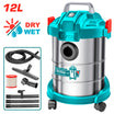 TOTAL Vacuum Cleaner 800W – 12L Dry/Wet