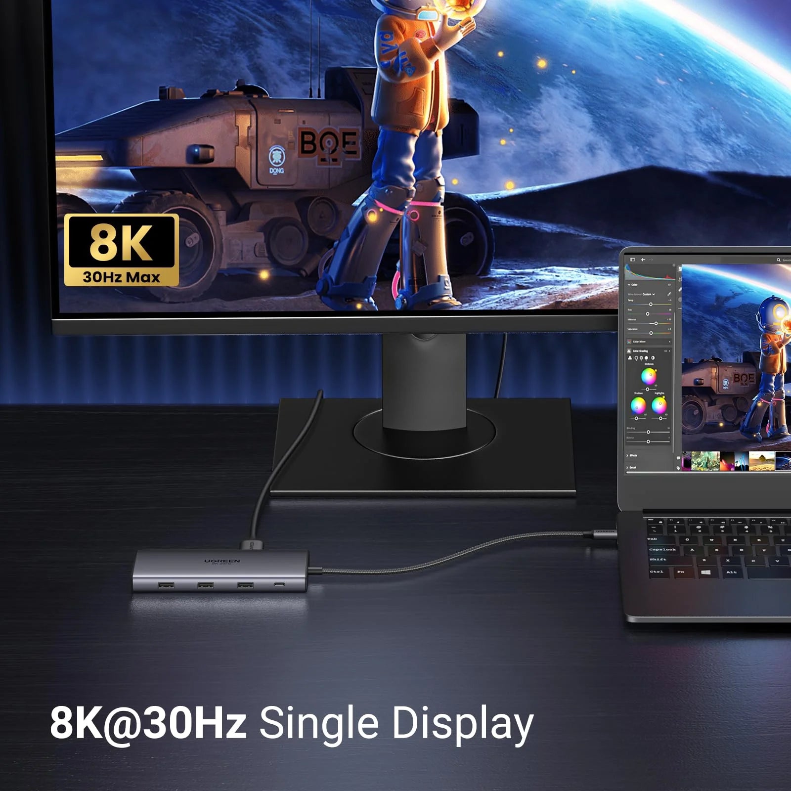 UGREEN Revodok Pro 210 10-in-1 USB-C Hub with 4K HDMI & PD