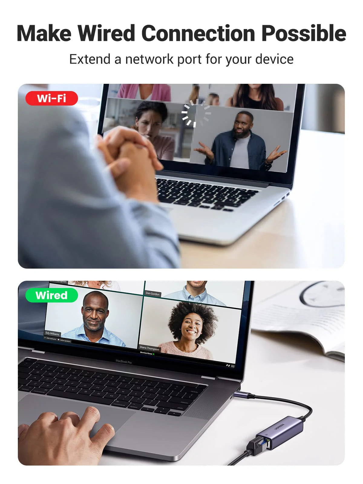 UGREEN USB-C to 2.5G Ethernet Adapter – Ultra Speed