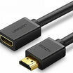 UGREEN HDMI Male to Female Cable 0.5m (Black)