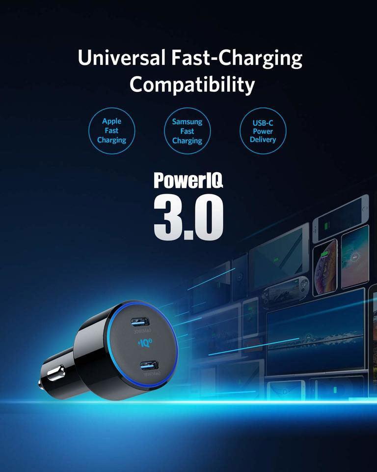 Anker PowerDrive & III Duo 48W Car Charger 