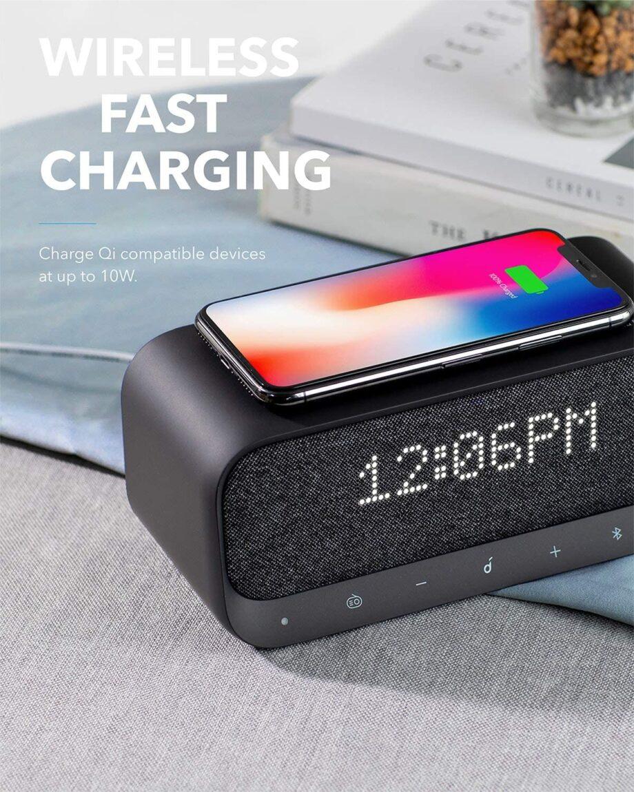 Anker Soundcore Wakey Wireless Charger & Smart Speaker 